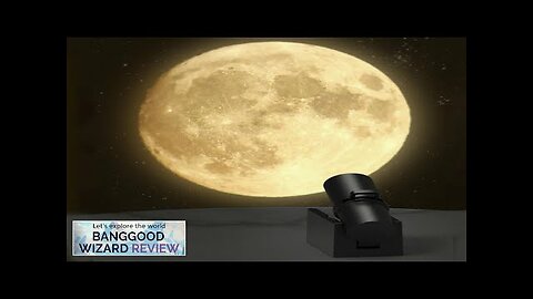 LED Moon Projection Lamp Star Projector Planet Projector Background Atmosphere Led Night Review