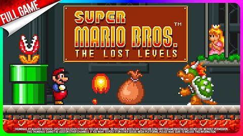 Super Mario Bros.: The Lost Levels [SMAS] (SNES - US) Longplay