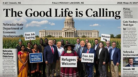 Nebraska's Economic Sabotage The "Good Life is Calling" – A Beckoning for Invaders, Not Nebraskans