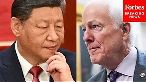 John Cornyn Praises Trump's China Policy, Touts Bill To Restrict US Investment Into Chinese Tech