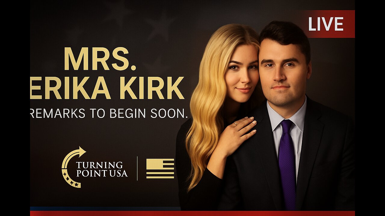 Erika Kirk to Deliver First Public Address Since Charlie Kirk’s Passing
