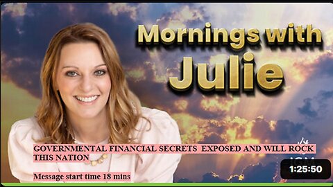 Julie Green subs GOVERNMENTAL FINANCIAL SECRETS EXPOSED AND WILL ROCK THIS NATION