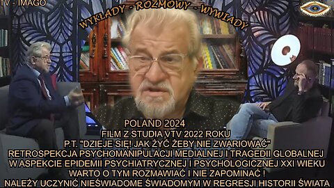 JAK ŻYĆ ŻEBY NIE ZWARIOWAĆ.? RETROSPEKCJA PSYCHOMANIPULACJI TRAGEDII MEDIALNEJ I GLOBALNEJ