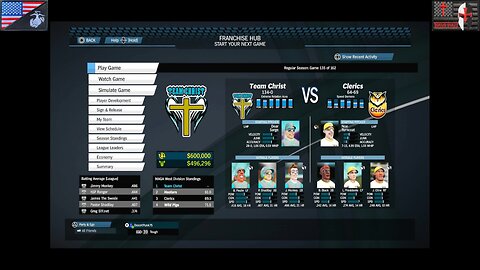 Based Sportsball 2025: Regular Season - Game #135 [Team Christ at Clerics]