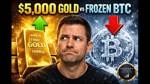 $5,000 GOLD Record! Bitcoin Freezes & $40M US Gov Heist Exposed