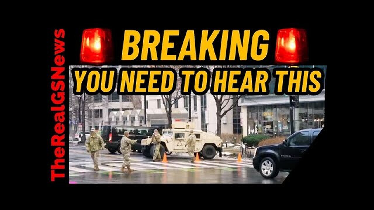 DANGER" DC just issued a RED FLAG Warning Message - You have to hear this!