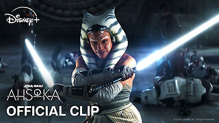 Ahsoka Fights the Night Troopers | Ahsoka | Official Clip