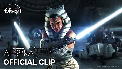 Ahsoka Fights the Night Troopers | Ahsoka | Official Clip