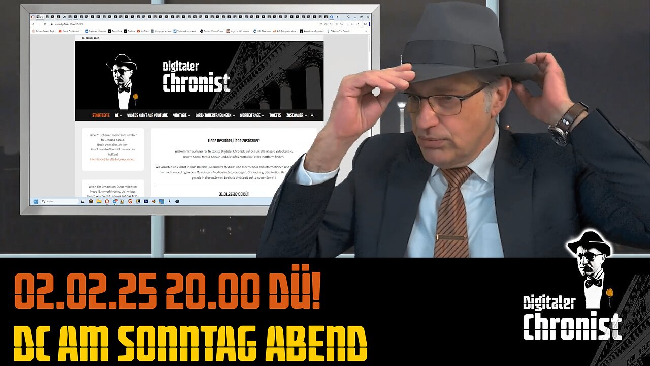 Aufzeichnung vom 02.02.25 DC am Sonntag Abend