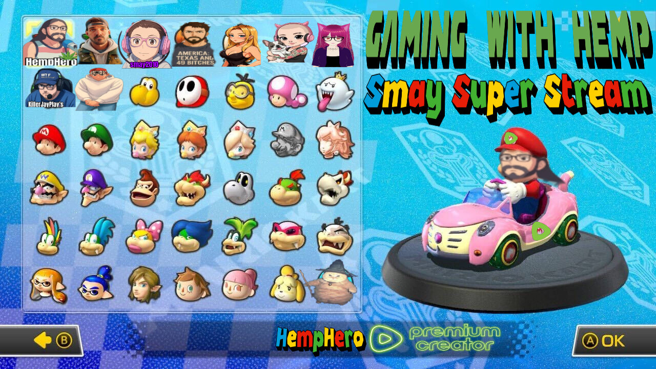 Mario Kart 8 Smay Super Stream