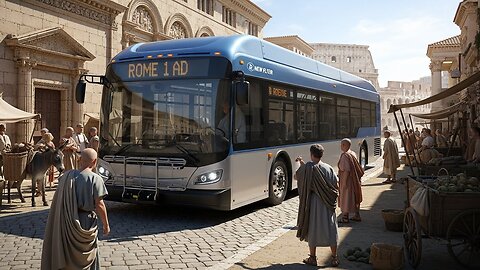 The 2025 New Flyer Citybus is Driving in the Year 1 AD