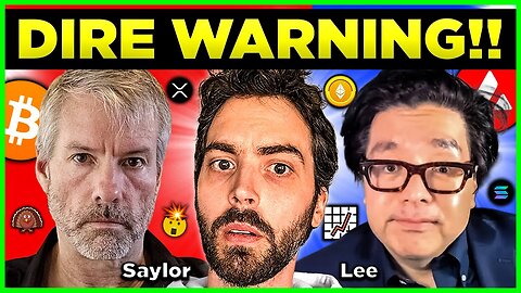 Crypto Holders - I will delete this video in 24 hours