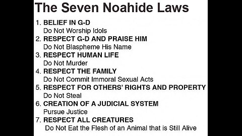 Christ The King Podcast - Episode 40 - The Noahide Laws