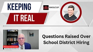Keeping it Real with Dave Bondy: Federal complaint filed in school hiring practice