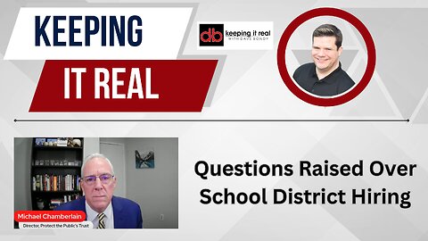 Keeping it Real with Dave Bondy: Federal complaint filed in school hiring practice