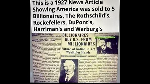 5 families dupont rockefeller morgan lockheed martin halliburton made billions in every American war