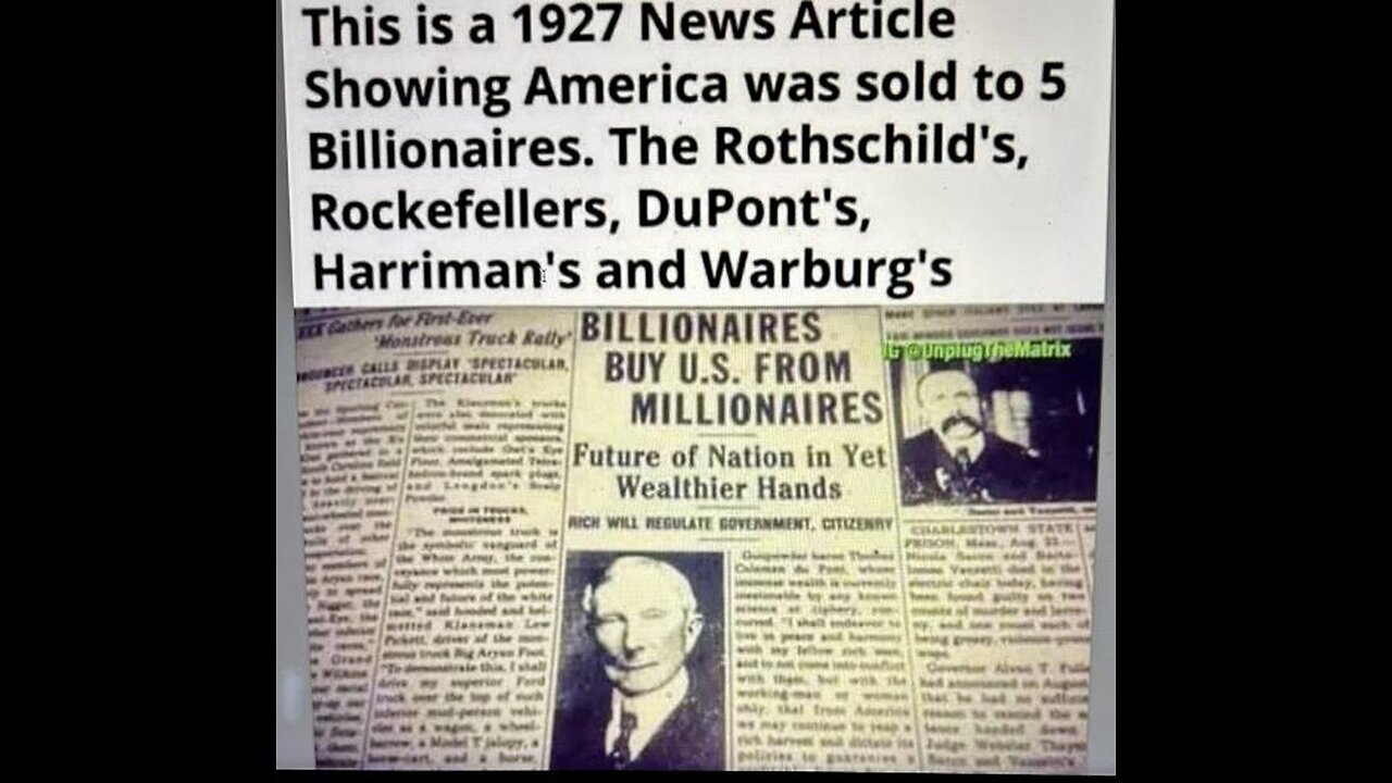 5 families dupont rockefeller morgan lockheed martin halliburton made billions in every American war