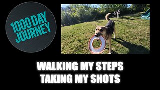 1000 Day Journey 0910 Walking My Steps Taking My Shots