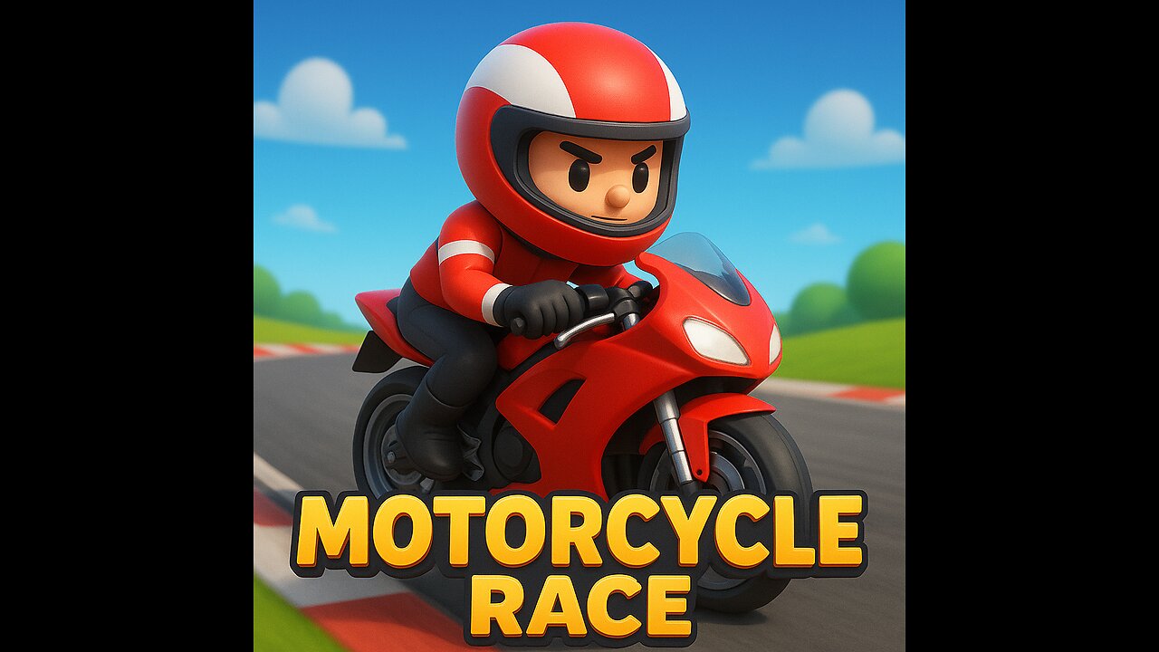 "🔥Epic Motorcycle Race Cartoon Game! Crazy Stunts & Speed Run | ShyamsundarGiri 🏍️💨"