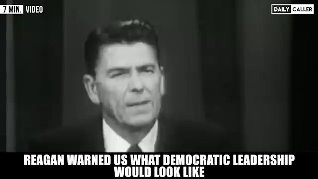 WATCH: RONALD REAGAN'S EXPLAINS WHY Republicans must not cave on extending Obamacare subsidies