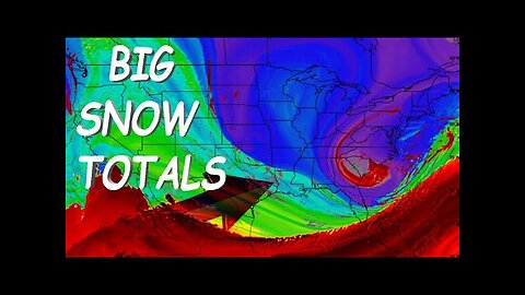 This Next Major Snowstorm Will Bring BIG Snow Totals!