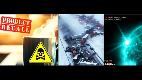 THE WEATHER IS BRINGING A DEADLY TWIST! ALERT! WHY ALL THE TOXIC FOOD RECALLS? SUN SENDS A MESSAGE