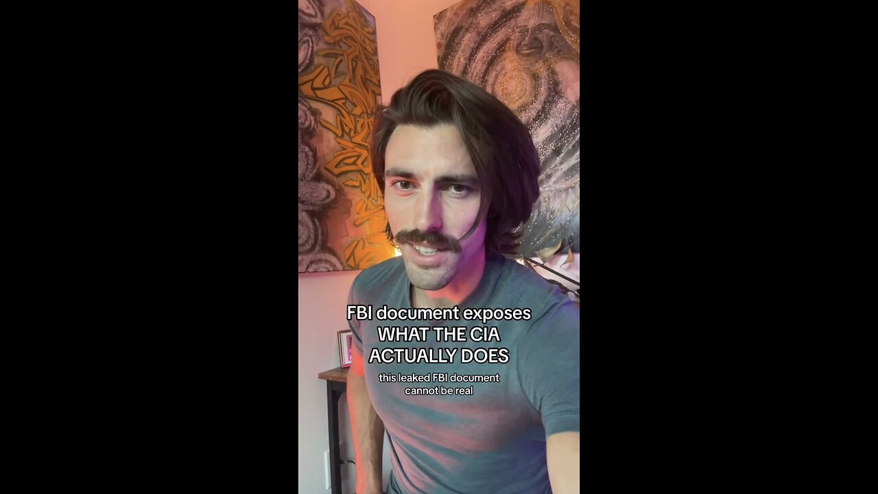 Ian Carroll ~ FBI document exposes WHAT THE CIA ACTUALLY DOES