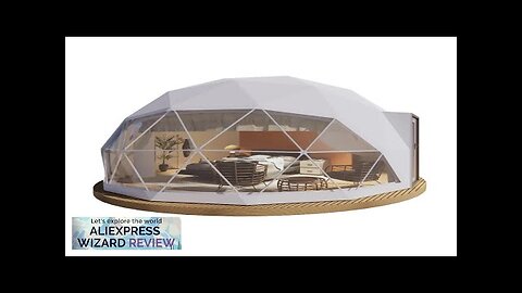 Diameter 5m Transparent Igloo Glamping Tent Luxury Safari Resort Dome Tent Review