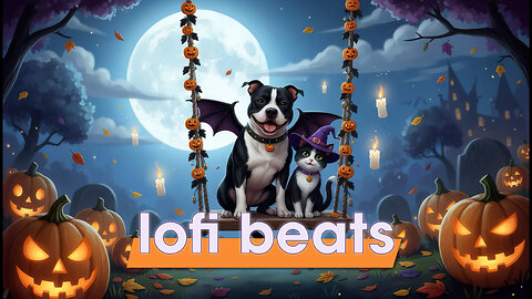 1 hour of lofi beats | Halloween is knocking on your door