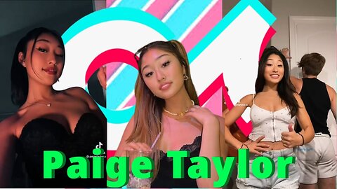 Paige Taylor Asian Baddie being Sexy and Silly on TikTok