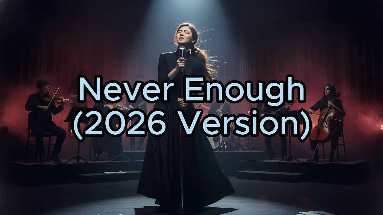 Never Enough - Rock Orch (2026 Version) [Lyric Video]