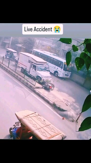 live indiana road accident in bike