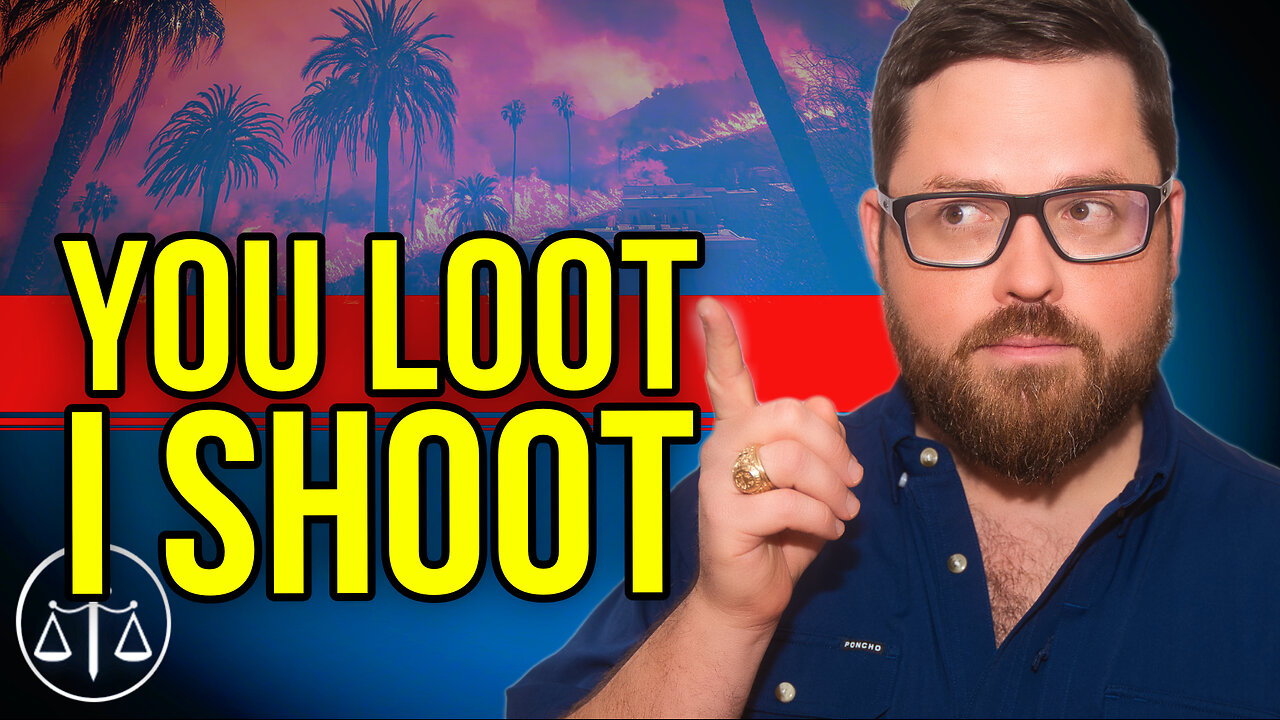 Shooting Looters What if your castle is burned down?
