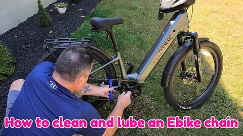 How to clean and lube an Ebike chain