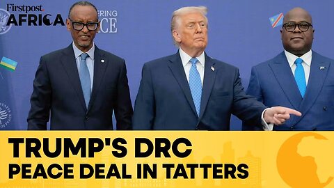 Gunfire Heard in Key Eastern DRC City, Despite New Trump Ceasefire | Firstpost Africa | N18G