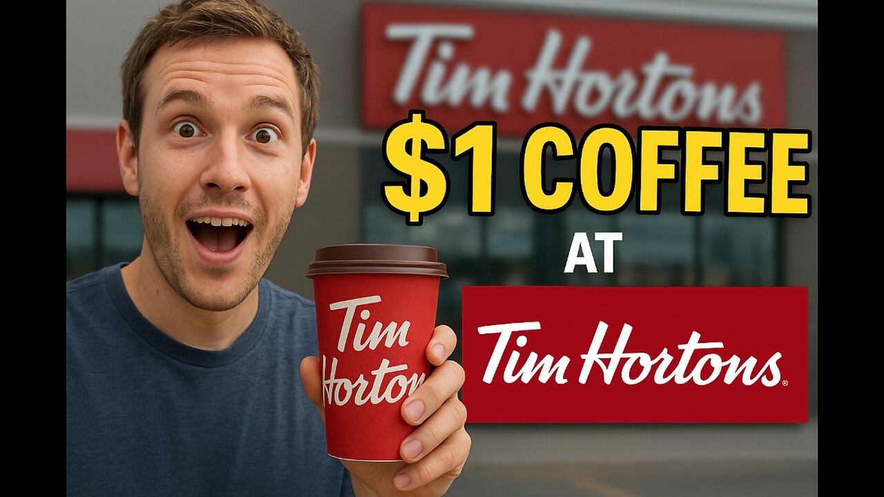 Canada's Best Deal: How to Score a $1 Coffee at Tim Hortons!