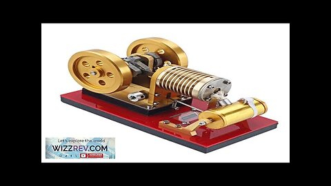 Stirling Flame Engine Model Children Science Education Discovery Kits Toys Yellow Review