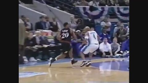 Eric Snow 19 Points 13 Ast @ Hornets, 2000 Playoffs Game 2.