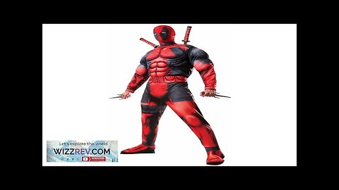 Deadpool Adult Muscle Costume Review