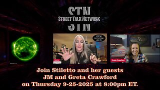 Rebroadcast of Street talk with Stiletto from 9-25-2025