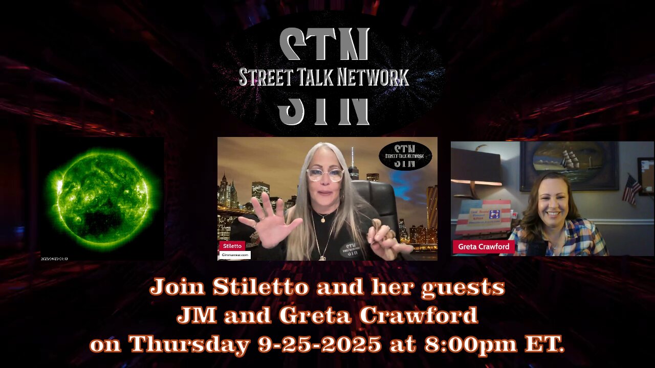 Rebroadcast of Street talk with Stiletto from 9-25-2025