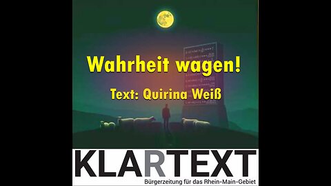 "Wahrheit wagen!" - der Song für diese Zeit des Erkennens und des Wandels ❤️