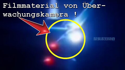 Eine Haustür Ring-Kamera nimmt ein Flugobjekt auf daß die Welt noch nicht gesehen hat