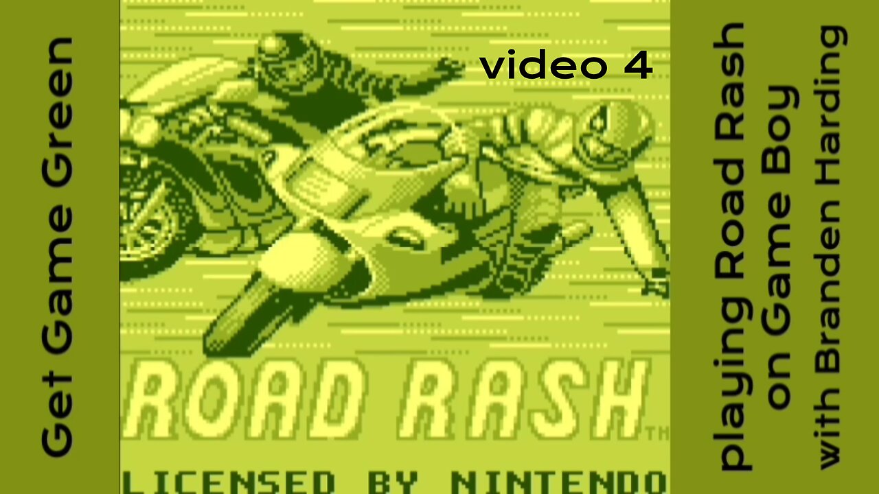 GGG playing Road Rash on Game Boy: 4