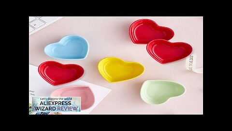 New Hamster Feeding Bowl Heart-shaped Pet Feeder Bowl Ceramic Snack Bowl Food Review