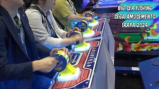 Catch 'Em All In Sega Amusements' Big Sea Fishing