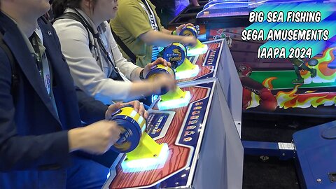 Catch 'Em All In Sega Amusements' Big Sea Fishing