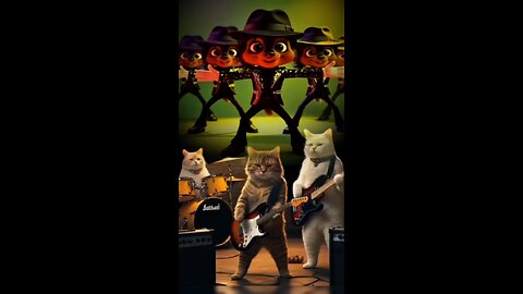 my gang of hip cats getting down
