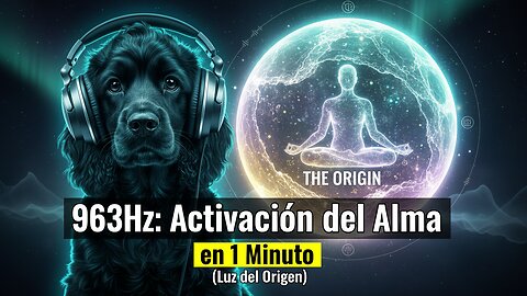 963Hz: Activación del Alma en 1 Minuto (Luz del Origen)