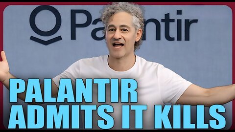 Palantir CEO: "Occasionally We Kill People, Hope You're in Favor of That"